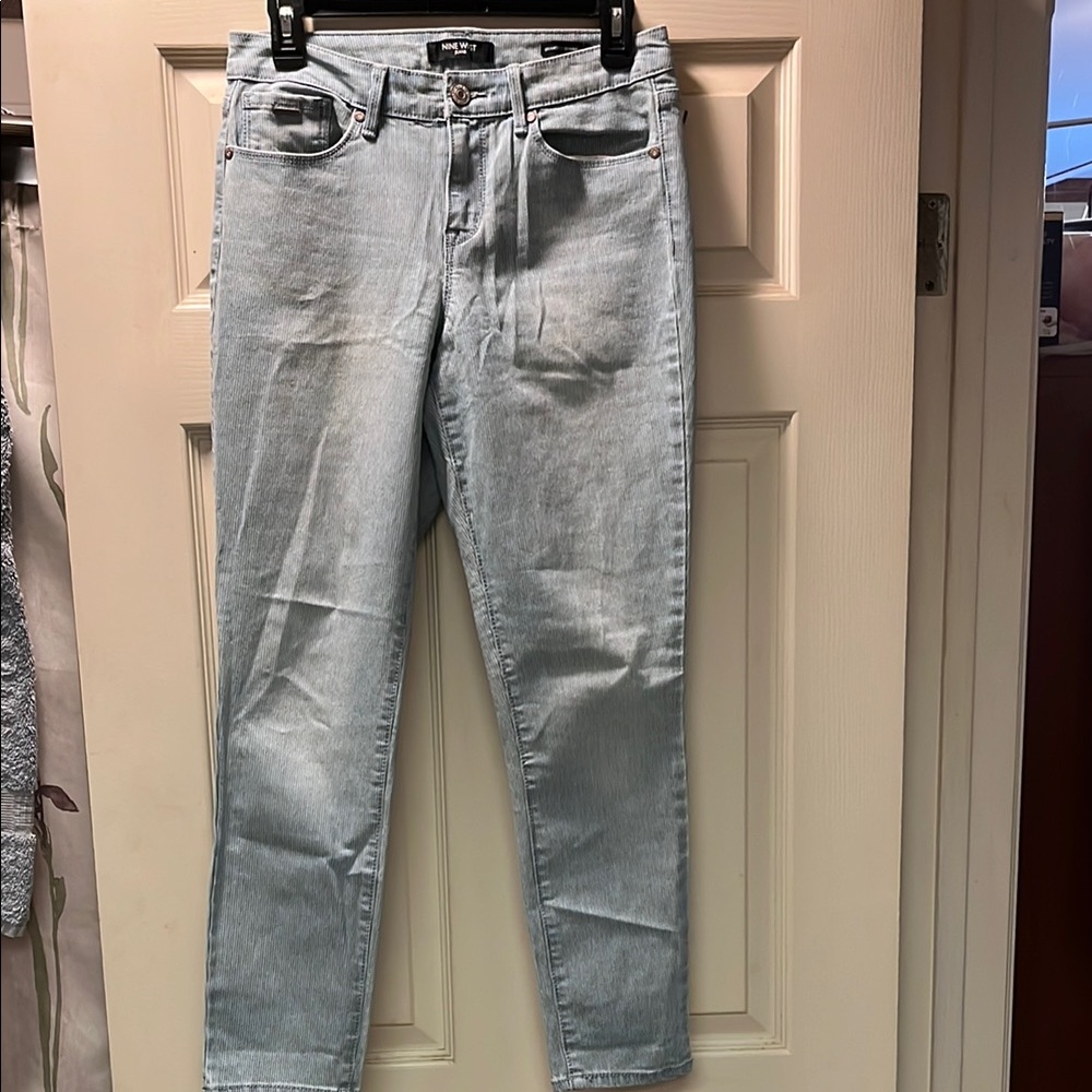 Nine West Blue Slim Fit Jeans